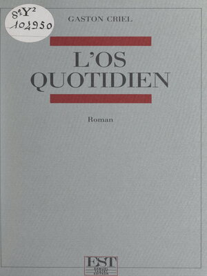 cover image of L'os quotidien